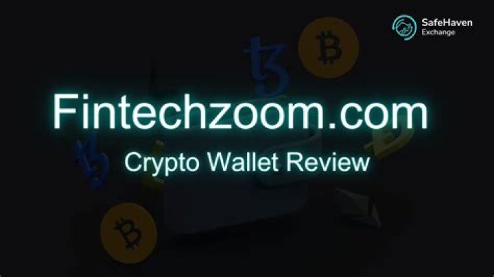 Fintechzoom.com Crypto Wallet